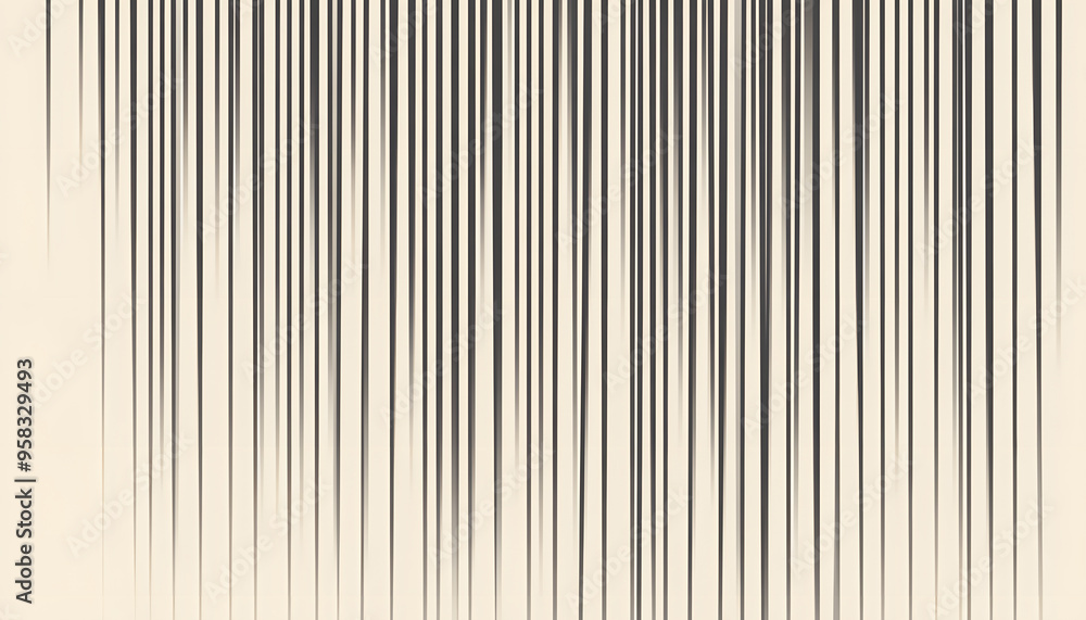 Obraz premium Thin, repeating lines or stripes, either vertical or horizontal, on a neutral background