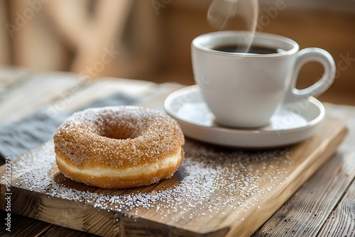 Coffee and cookies, perfect pair for a cozy afternoon