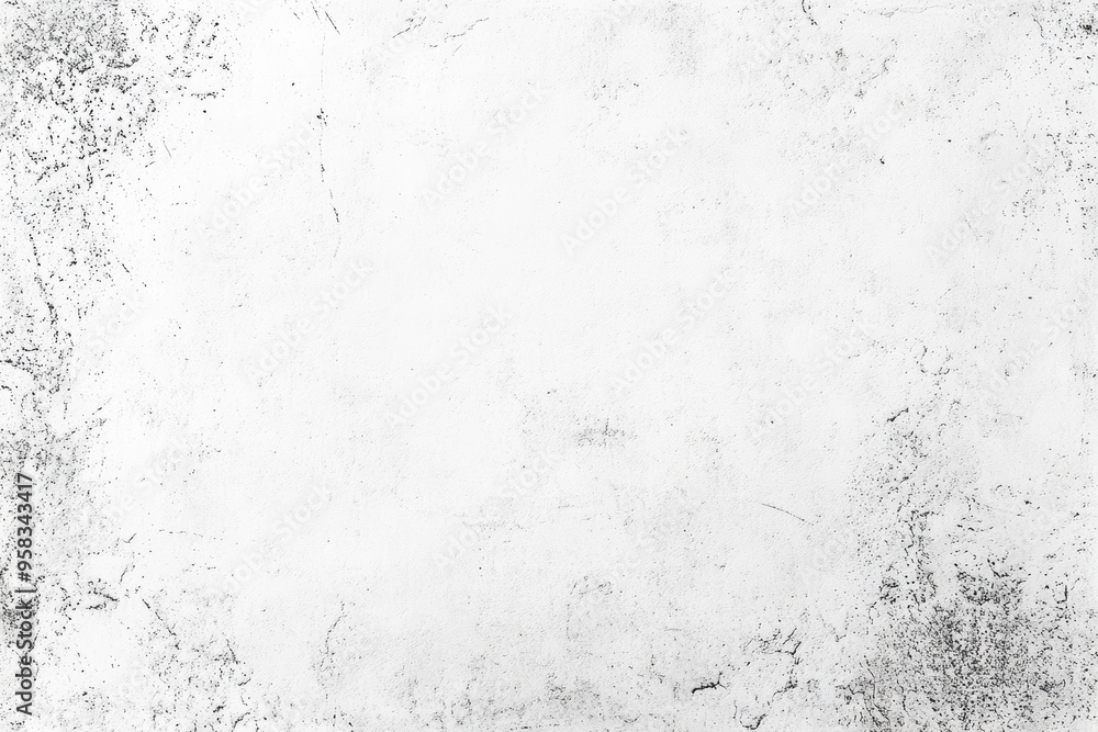 Fototapeta premium Detailed White and Gray Watercolor Paper