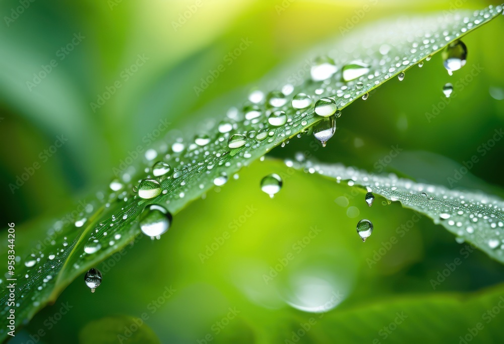 dynamic liquid movement illustrated droplets resting lush green capturing beauty fluidity, leaf, nature, water, plant, moisture, organic, texture dynamic liquid movement illustrated droplets resting lush green capturing beauty fluidity, leaf, nature, water, plant, moisture, organic, texture