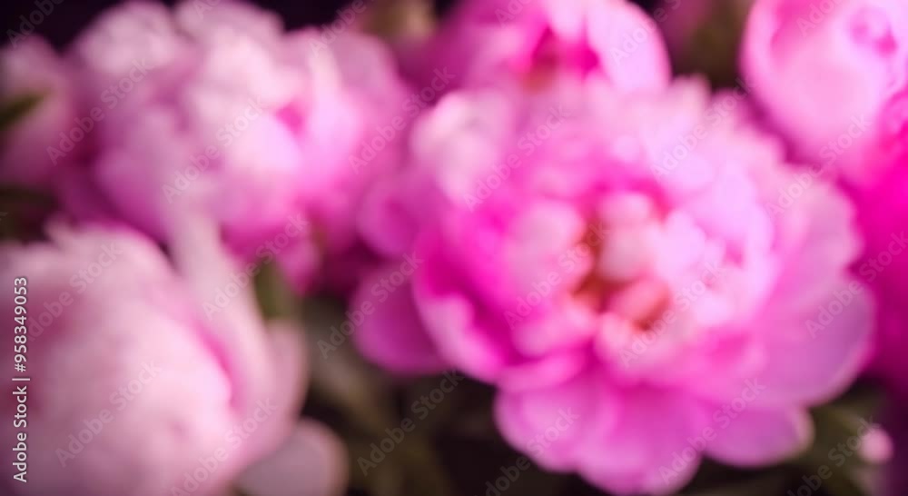 Beautiful Peony background Blooming peony flower open slow motion close up Wedding backdrop Valentines Day concept UHD video Macro 4k animation Beautiful Peony background Blooming peony flower open slow motion close up Wedding backdrop Valentines Day concept UHD video Macro 4k animation