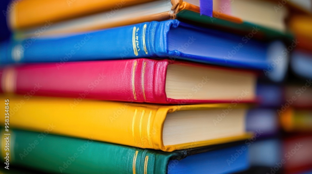Colorful Stack of Books Colorful Stack of Books