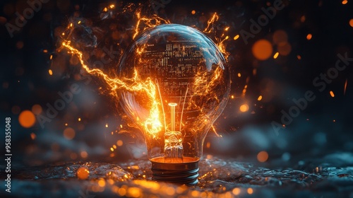 Burning Bulb, Ideas, Innovation and Creativity