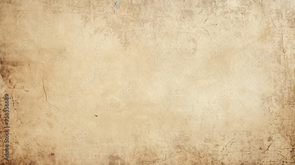 Obraz premium ヴィンテージ風の古びた紙のテクスチャ