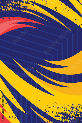 Vector abstract pattern design for sport team jersey Background Eps 10