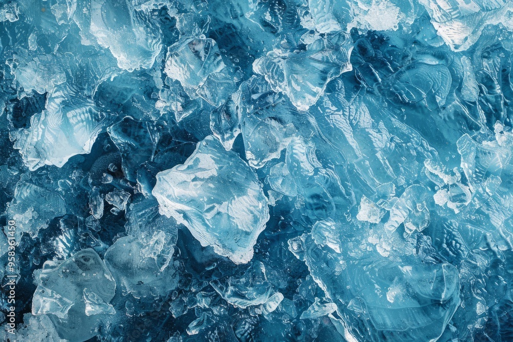 Close-up view of ice cubes creating a refreshing background Close-up view of ice cubes creating a refreshing background