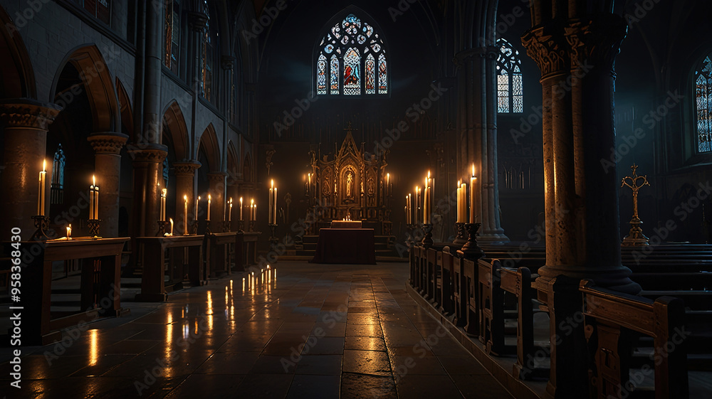 Gothic Cathedral Sanctuary Gothic Cathedral Sanctuary