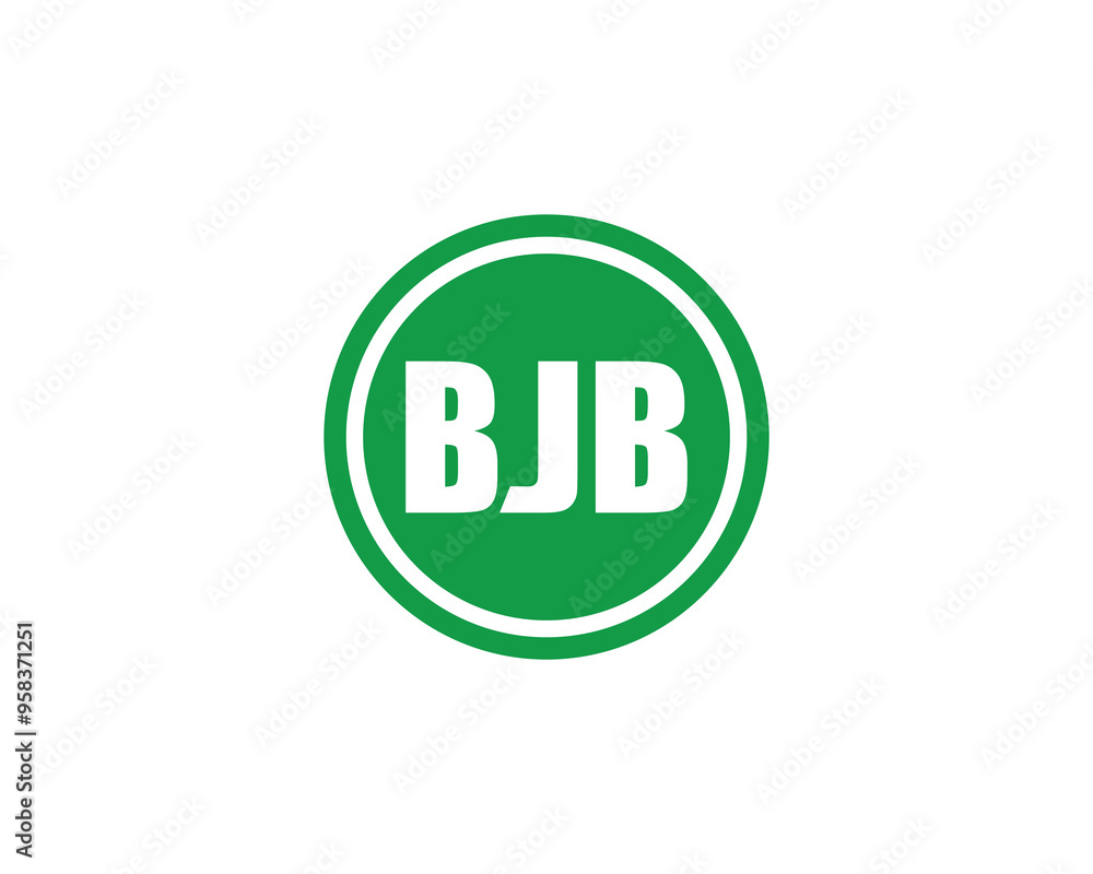 BJB logo design vector template. BJB BJB logo design vector template. BJB