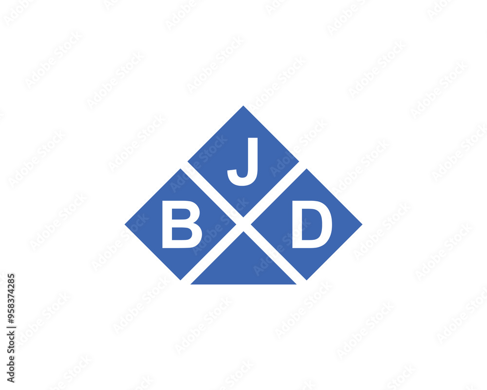 BJD logo design vector template. BJD BJD logo design vector template. BJD