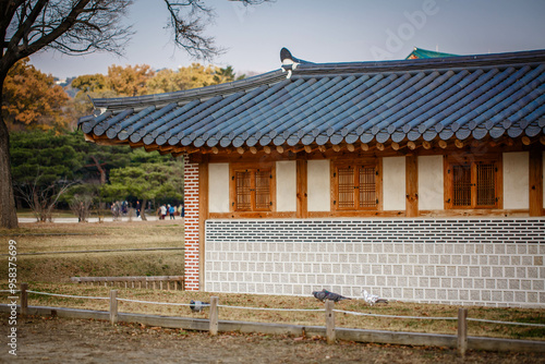 Gyeongbokgung Palace is the palace of Joseon Dynasty. South Korea. Seoul 