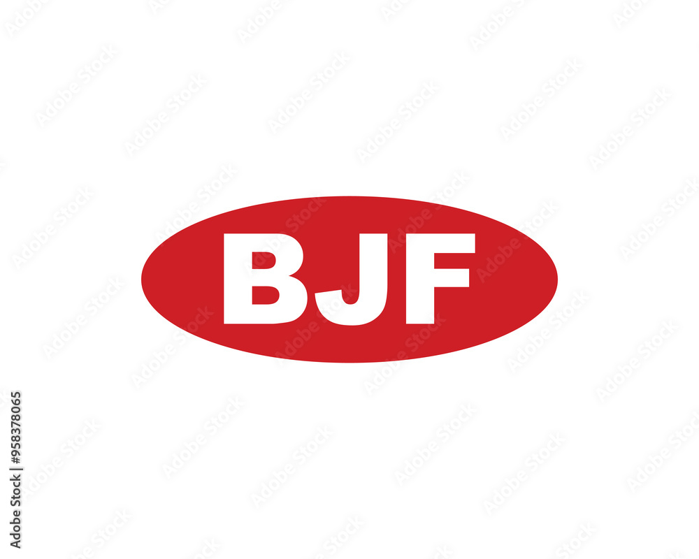 BJF logo design vector template. BJF BJF logo design vector template. BJF