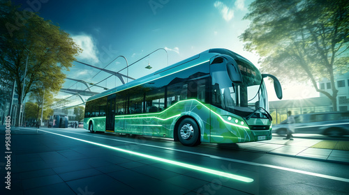Electric buses and green public transportation,