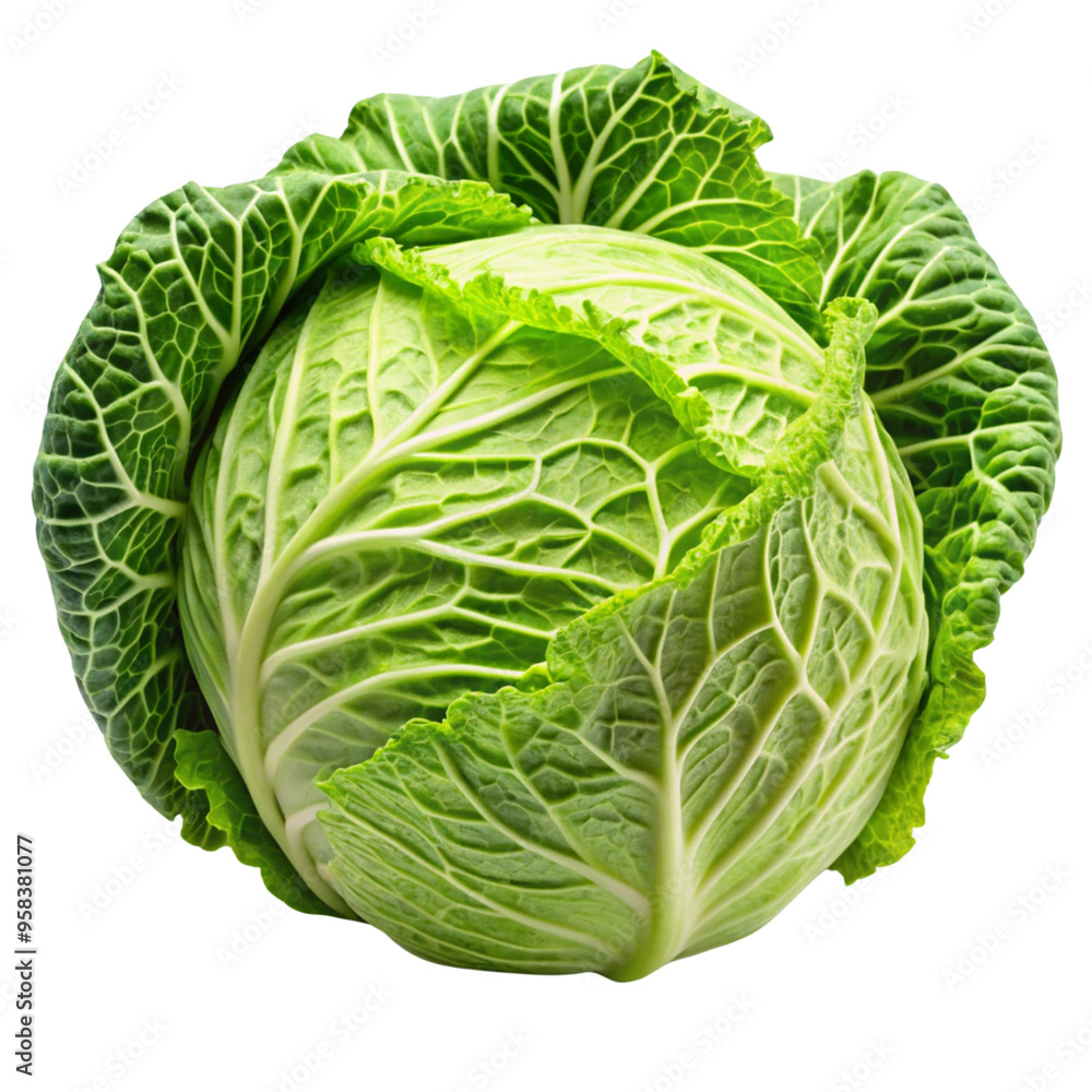 Cabbage portion on a white background Cabbage portion on a white background