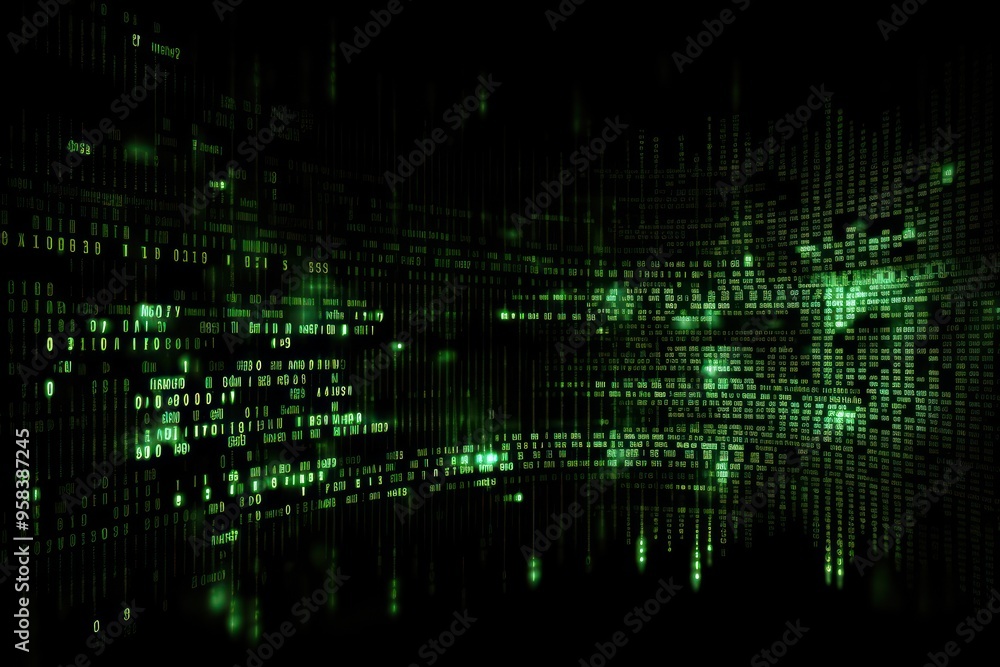 Green computer code backgrounds light black. Green computer code backgrounds light black.