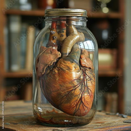 Heart in Jar.