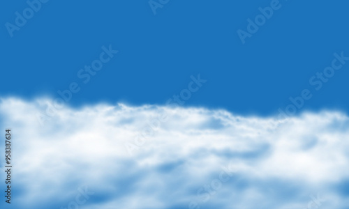 Big white clouds