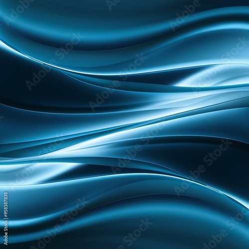 Blue and white presentation background