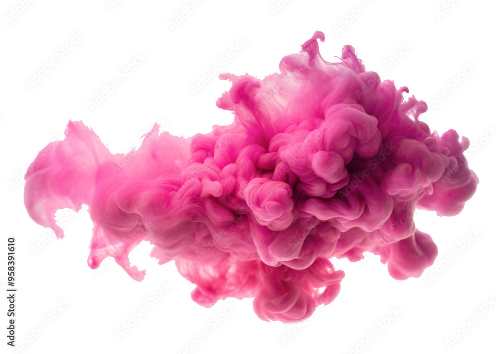 Abstract pink smoke cloud, a soft pink cloudy cut out. Isolated on Transparent background. Copy space. Abstract pink smoke cloud, a soft pink cloudy cut out. Isolated on Transparent background. Copy space.