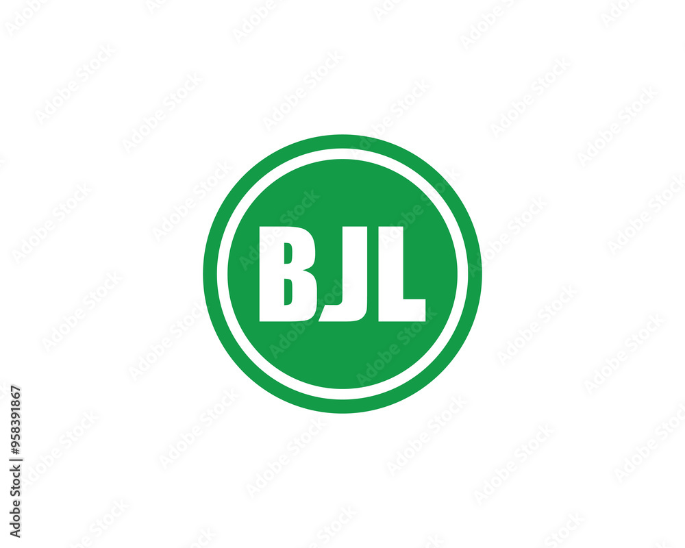 BJL logo design vector template. BJL BJL logo design vector template. BJL
