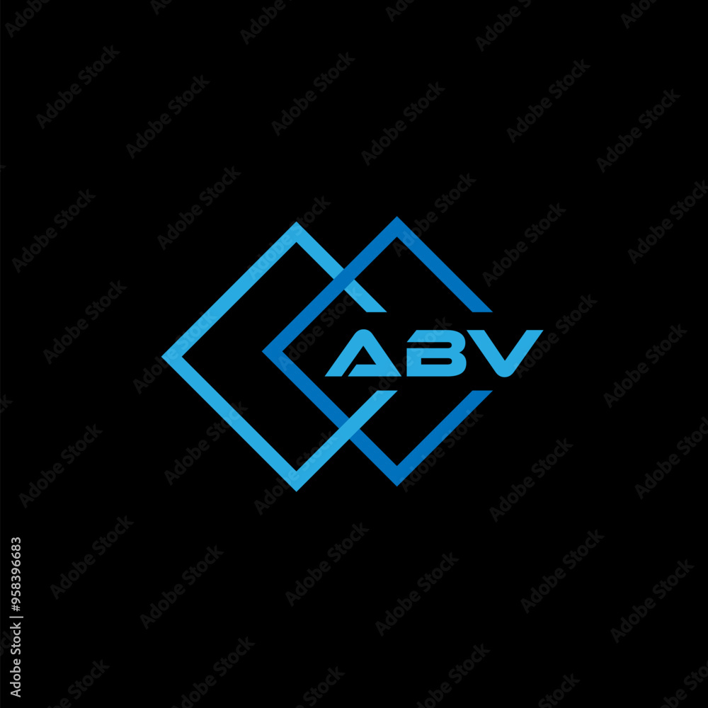 Fototapeta premium ABV Logo Design, Inspiration for a Unique Identity.
