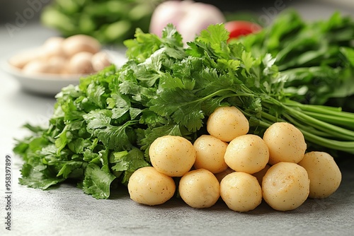 Aloo Methi Realistic Image