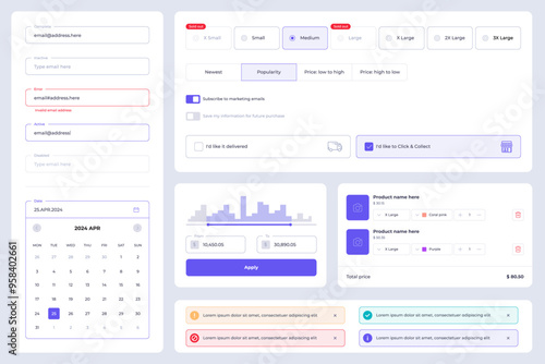 Shopping mall platform website homepage UI design