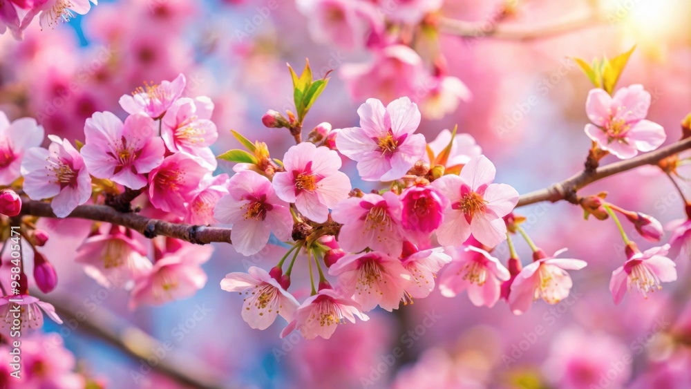 Beautiful cherry blossom flowers blooming in springtime , Sakura, pink, Japan, nature, petals, blossoms, spring, tree, Hanami Beautiful cherry blossom flowers blooming in springtime , Sakura, pink, Japan, nature, petals, blossoms, spring, tree, Hanami