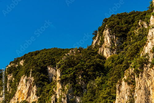 Paisaje en Santoña, Cantabria, España.