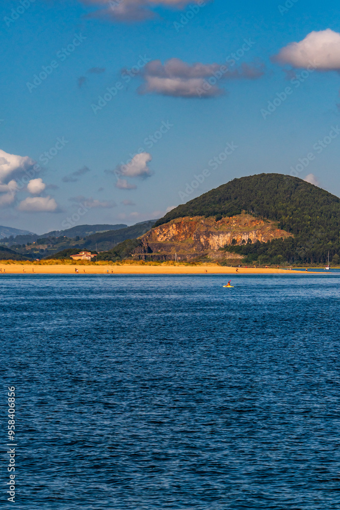 Paisaje en Santoña, Cantabria, España. Paisaje en Santoña, Cantabria, España.