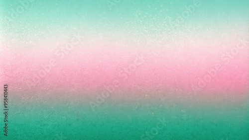 Pastel pink and emerald green gradient background with noise texture , pastel, pink, emerald green, gradient, background