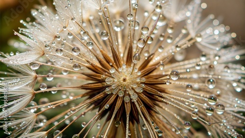 dewy dandelion