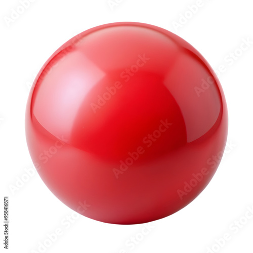 Free Download red big ball isolated on transparent background - GFXLoad