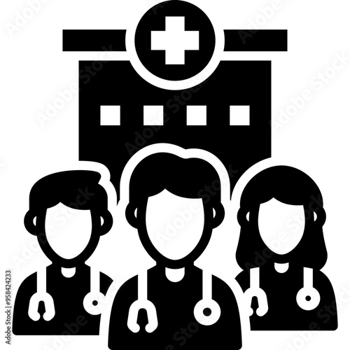 Medical Staff Icon