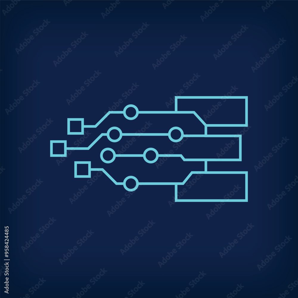 Digital LETTER E sign logo. Creative corporate technical, digital and connection logo template. vector Digital LETTER E sign logo. Creative corporate technical, digital and connection logo template. vector