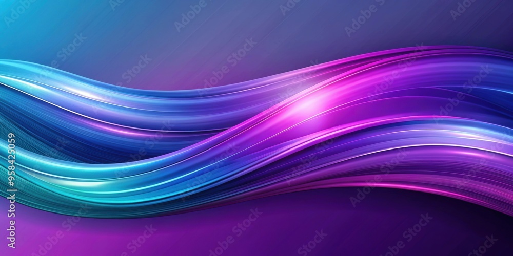 Abstract purple and blue wavy background , vibrant, waves, flowing, curves, design, gradient, backdrop, artistic, modern, smooth Abstract purple and blue wavy background , vibrant, waves, flowing, curves, design, gradient, backdrop, artistic, modern, smooth
