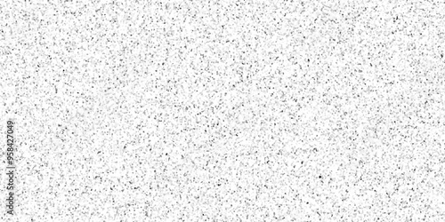 Abstract terrazzo background. Wall texture gray and random color drops on white background. Marble surface pattern. Sand tile background. Quartz surface design. 