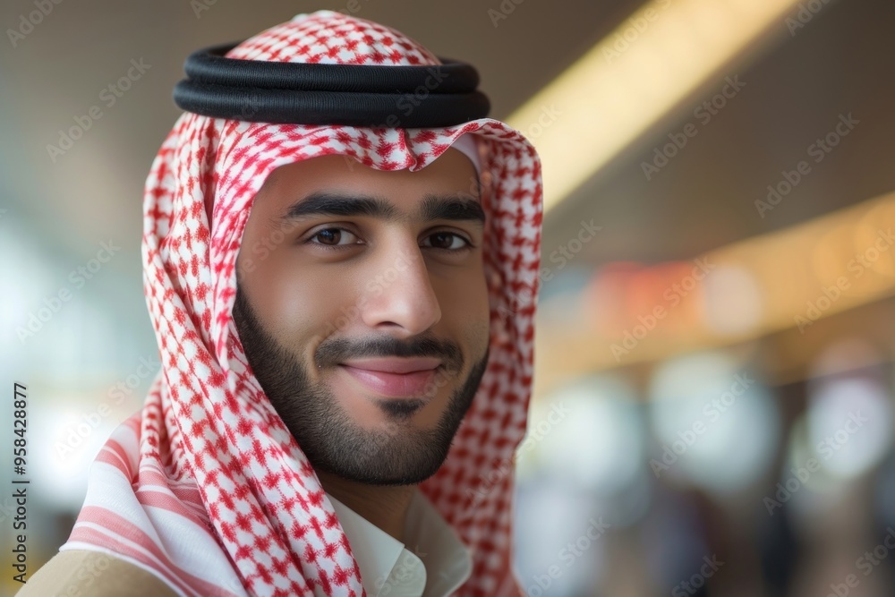 Photo of arab business man travel architecture headscarf. Photo of arab business man travel architecture headscarf.