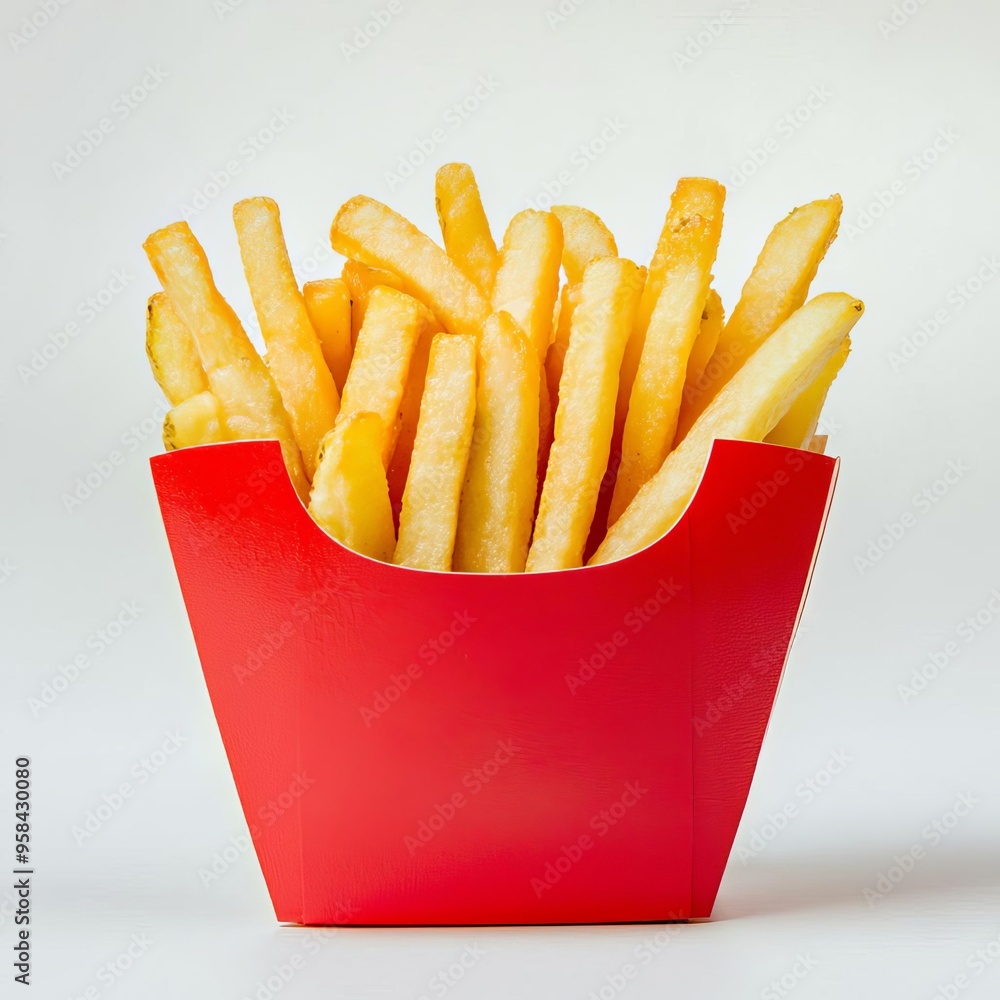 french fries holder design, fast food branding, minimal style, bold typography, isolated on white background french fries holder design, fast food branding, minimal style, bold typography, isolated on white background