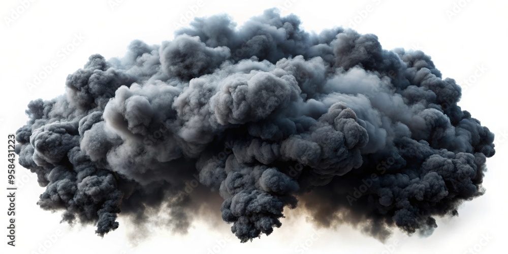 Massive black cloud of smoke hovering in the air, smoke, cloud, black, mass, aerial, pollution, environment, atmospheric, toxic Massive black cloud of smoke hovering in the air, smoke, cloud, black, mass, aerial, pollution, environment, atmospheric, toxic