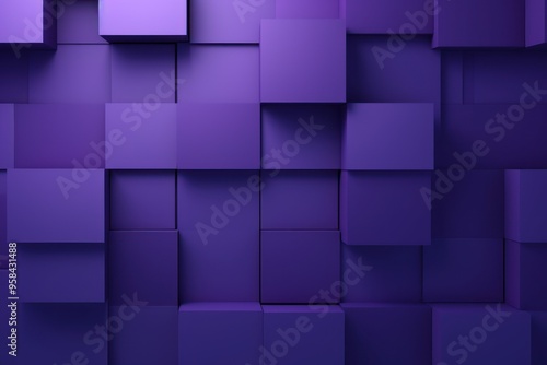 Purple minimalistic geometric abstract background with seamless dynamic square suit for corporate, business, wedding art display products blank 