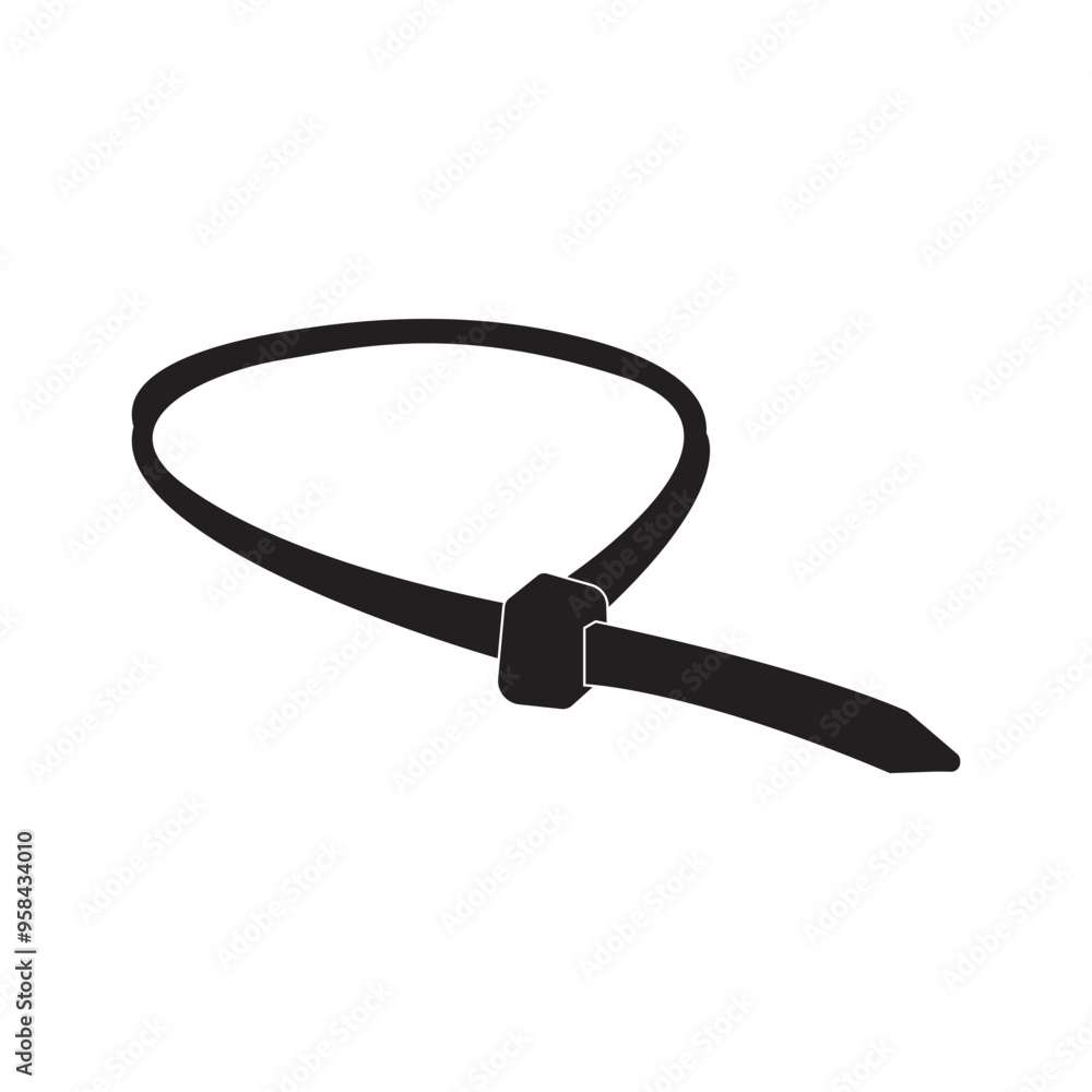 Cable tie icon Cable tie icon