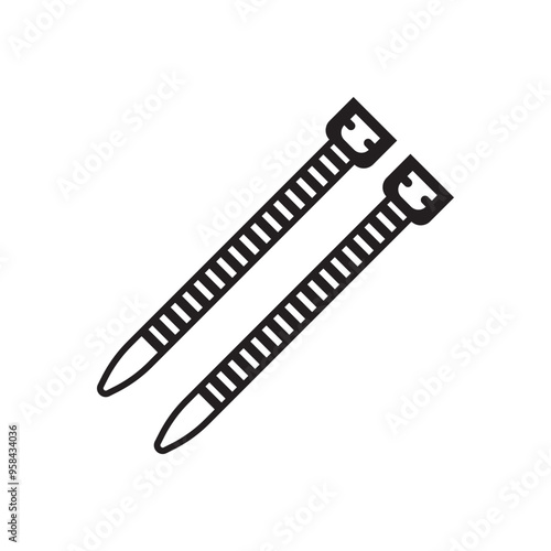 Cable tie icon