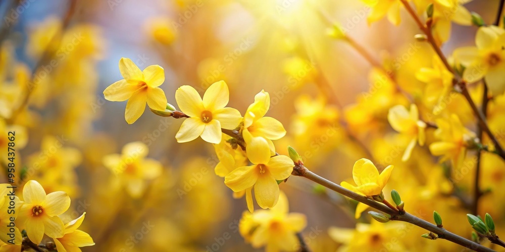 Winter jasmine flowers in full bloom with blurred background, winter jasmine, white flowers, blooming, floral, nature Winter jasmine flowers in full bloom with blurred background, winter jasmine, white flowers, blooming, floral, nature