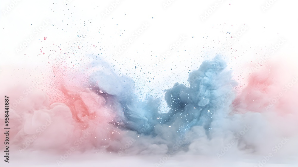 Obraz premium Mesmerizing Cosmic Explosion of Color and Energy