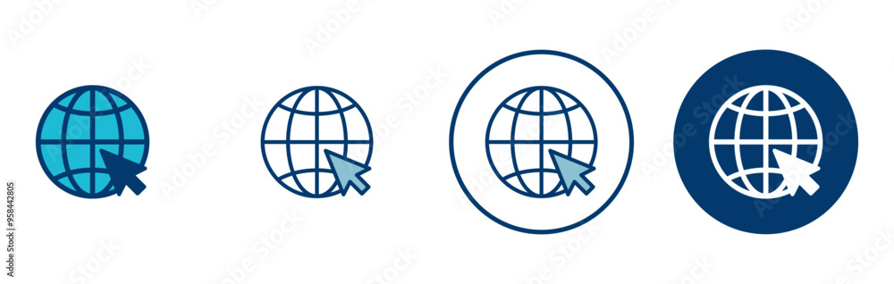 Web icon vector isolated on white background. Website vector icon. Internet world vector Web icon vector isolated on white background. Website vector icon. Internet world vector