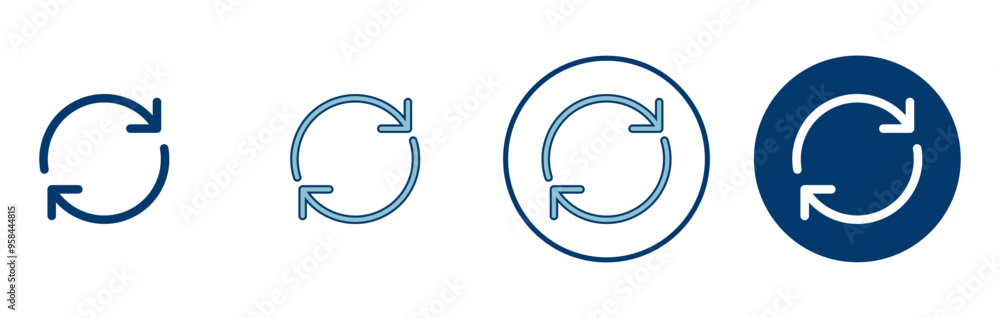 Refresh icon vector isolated on white background. Reload icon vector. Update icon. convert icon Refresh icon vector isolated on white background. Reload icon vector. Update icon. convert icon