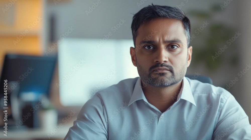 Businessman in Suit Looking Serious Businessman in Suit Looking Serious