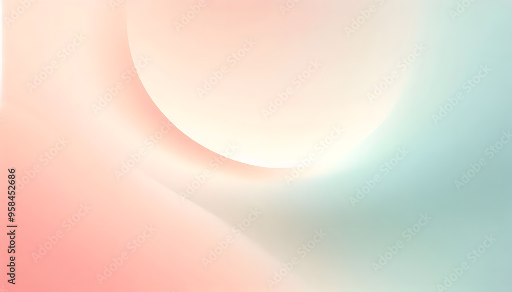 Softly Blended Light Color Gradient Softly Blended Light Color Gradient