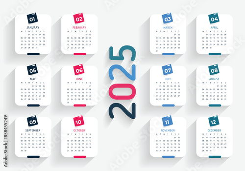 2025 Calendar, Calendar 2025, Calendar Design, 2025, wall calendar, 2025 wall calendar, wall calendar 2025, desk calendar, wall calendar template, 