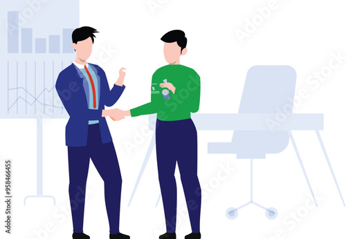 The boys made a deal.